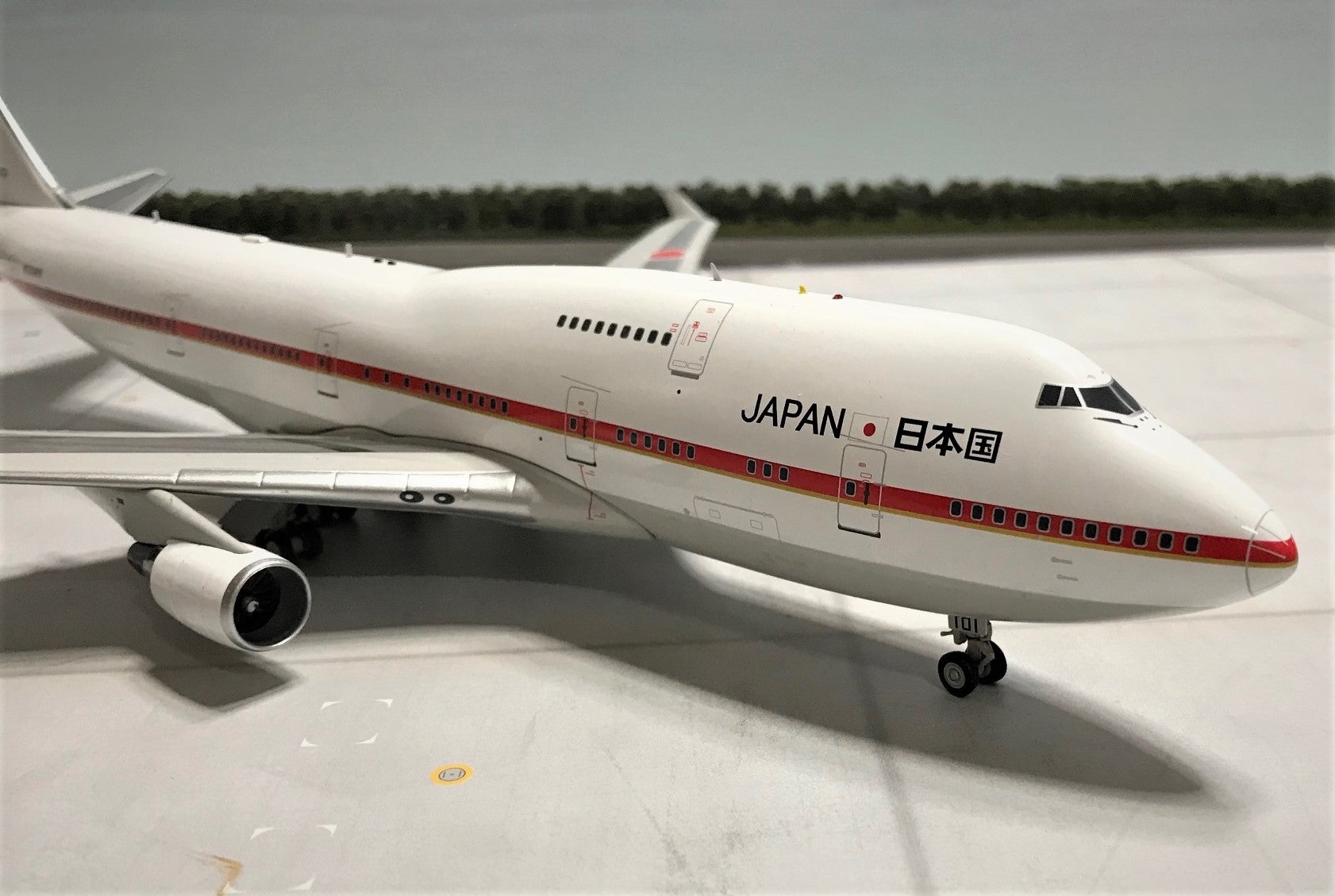 飛行機 模型 1/200 航空機 B747-400 航空自衛隊 政府専用機