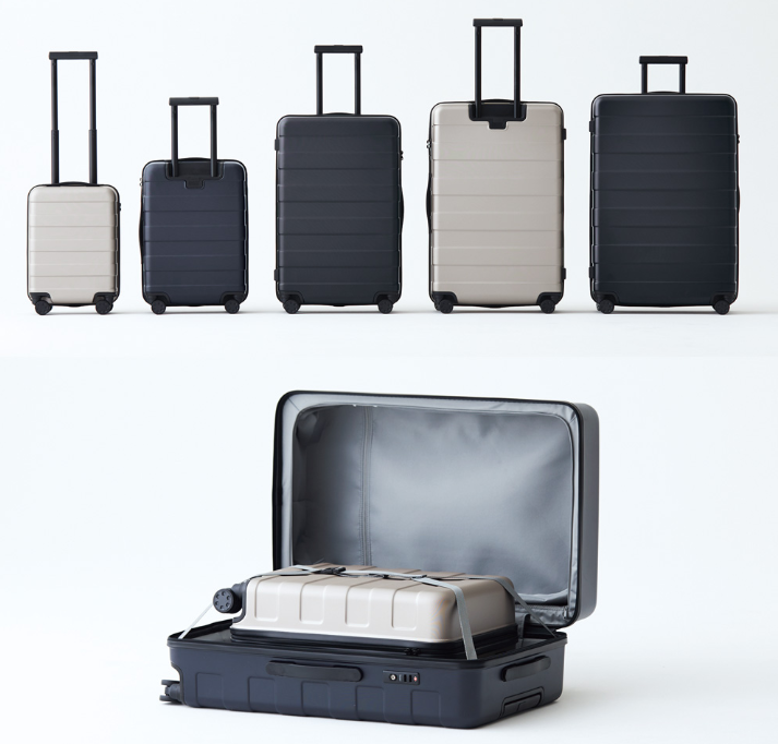 無印 キャリーケース 35L 機内持ち込み 無印良品のスーツケース(35L