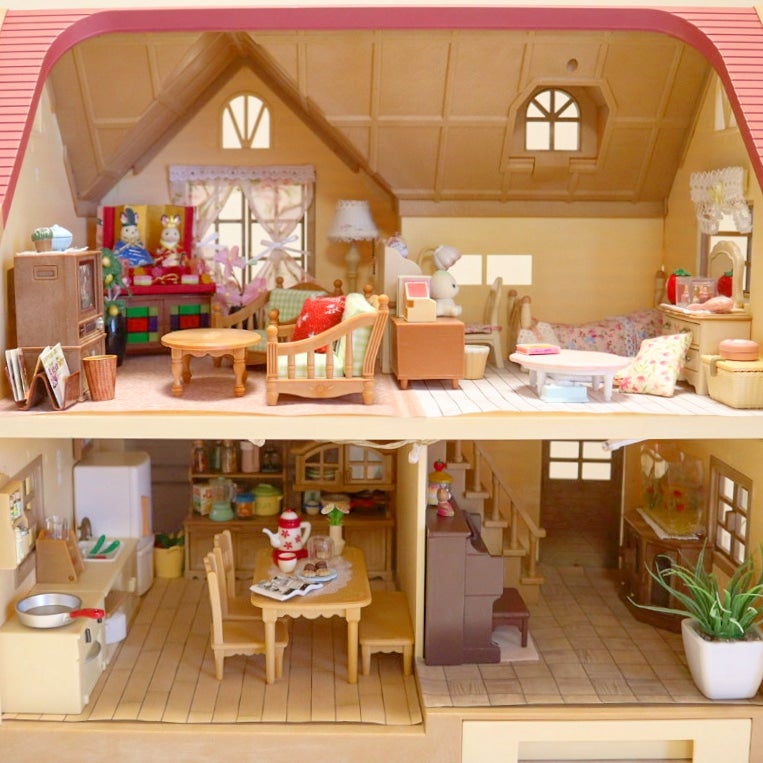シルバニアファミリー ぶどうの森のお家 人形 家具 クリスマス