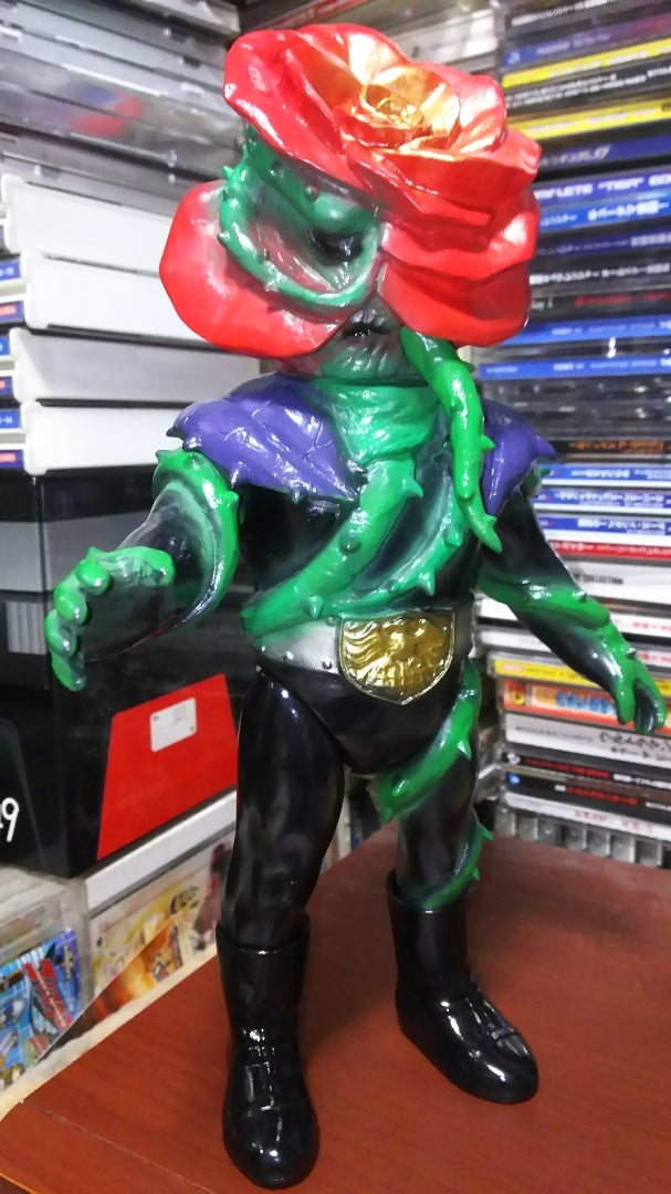 仮面ライダー 怪人 バラランガ ソフビ レトロ 激レア