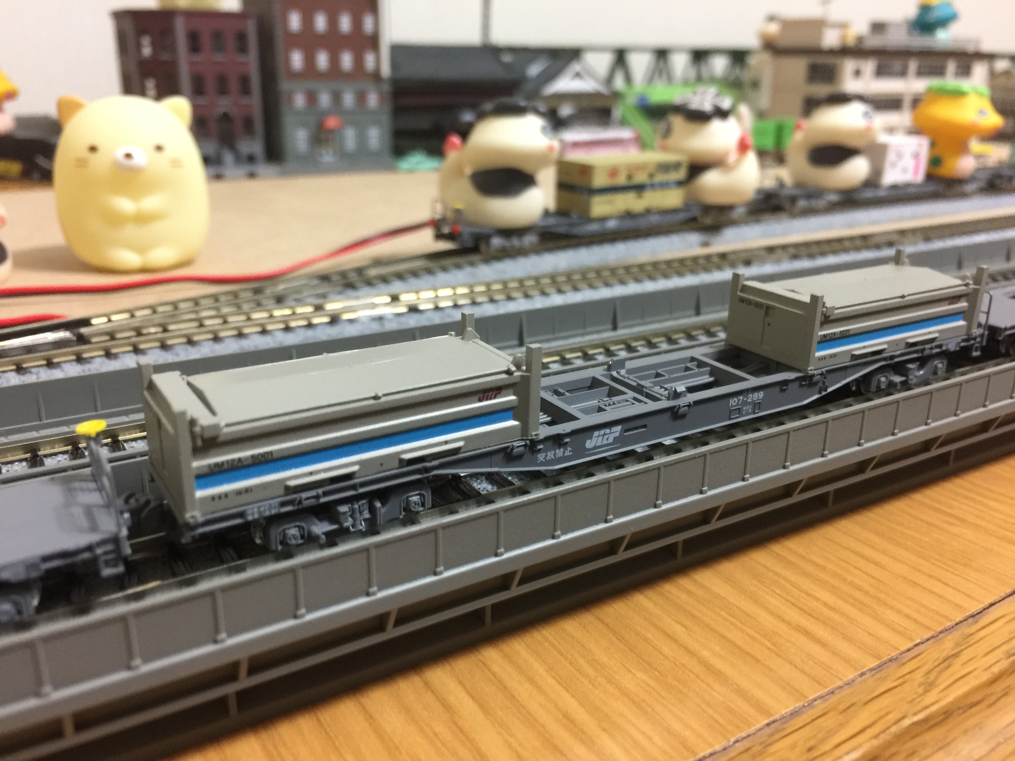 ☆レア品☆KATO 10-1432 コキ106+107 コンテナ無積載 10両