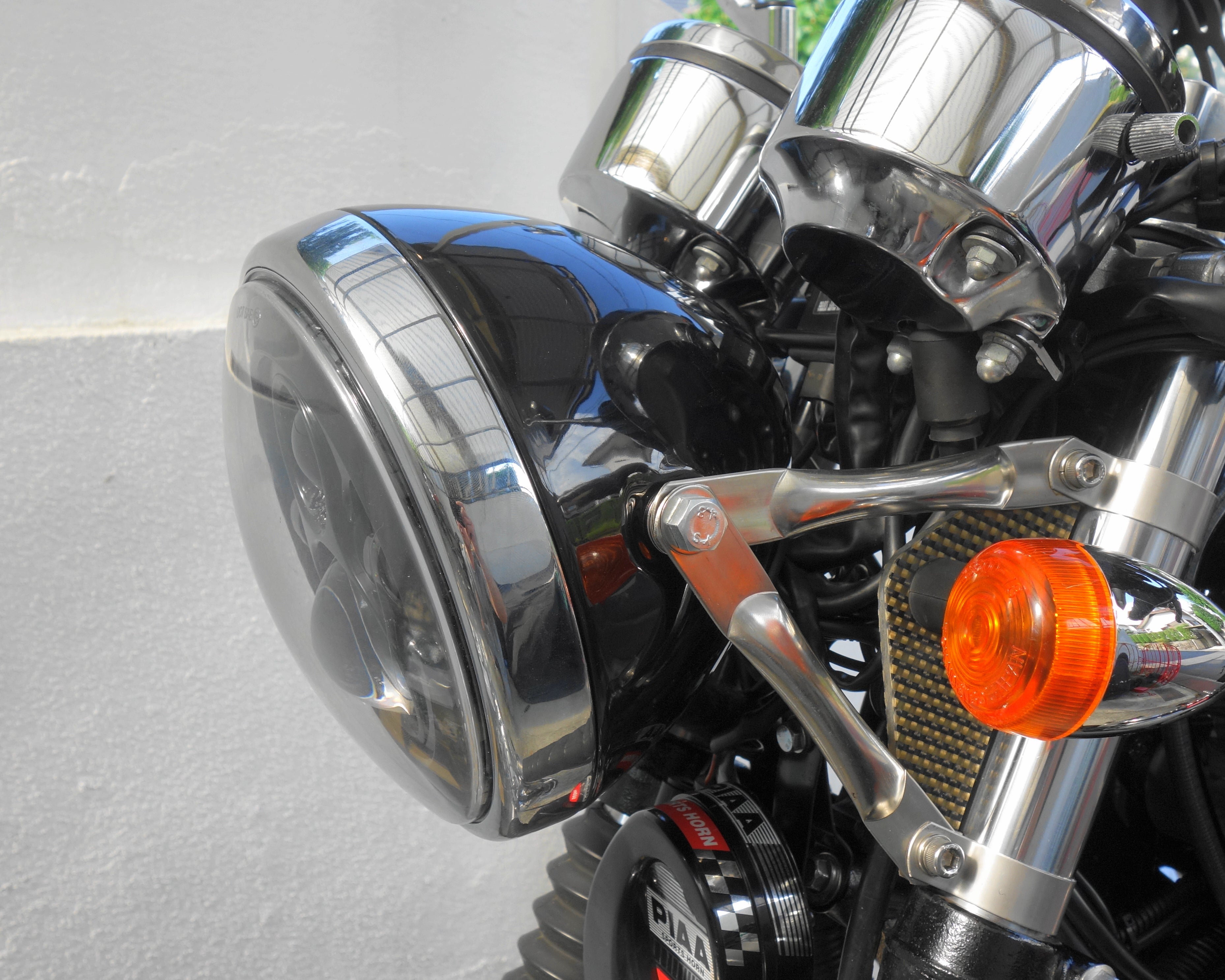 P700 スリーポイント ヘッドライト ルーカス SR400 Z1 Z2 CB P700