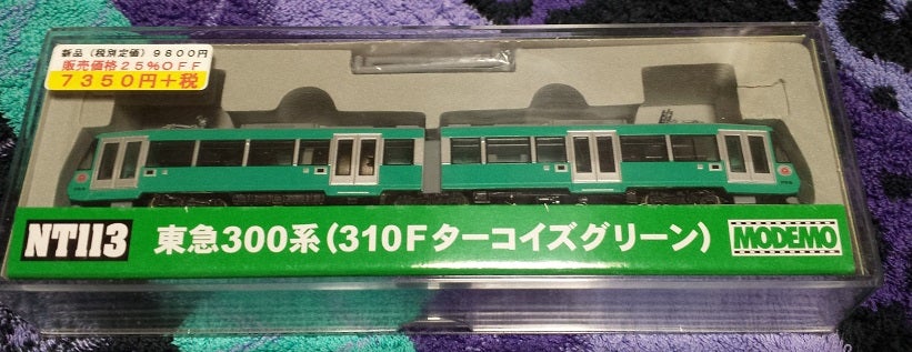 N4 MODEMO NT113 東急300系(310Fターコイズグリーン) | ON BASE