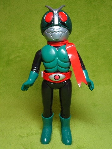 激レア 仮面ライダー 旧2号 ソフビ 限定 ユニファイブ 激レア 仮面