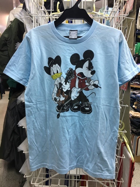 B'z SCENES Tシャツ 黒 TシャツA Lサイズ B'z×ディズニーコラボT