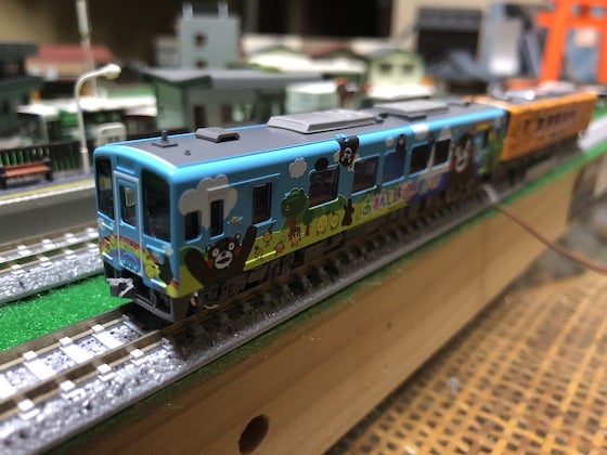 くっきりラッピング TOMIX 98062 肥薩おれんじ鉄道くまモン1号+おれん