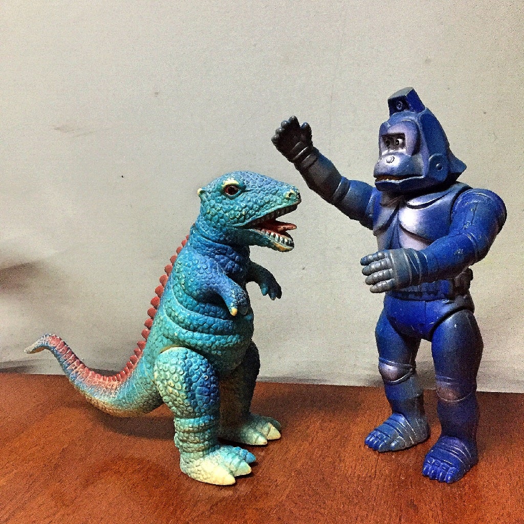 マルサン ゴロザウルス 当時物 怪獣ソフビ マルサン ゴロザウルス