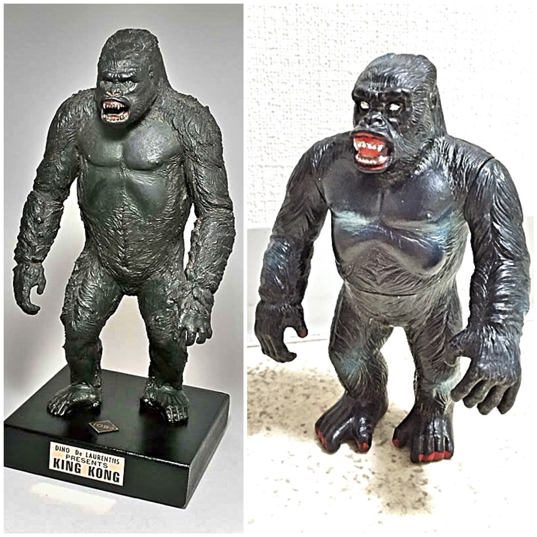 ブルマァク製キングコング1976年版の造形と東宝東和公開ヒット記念50体
