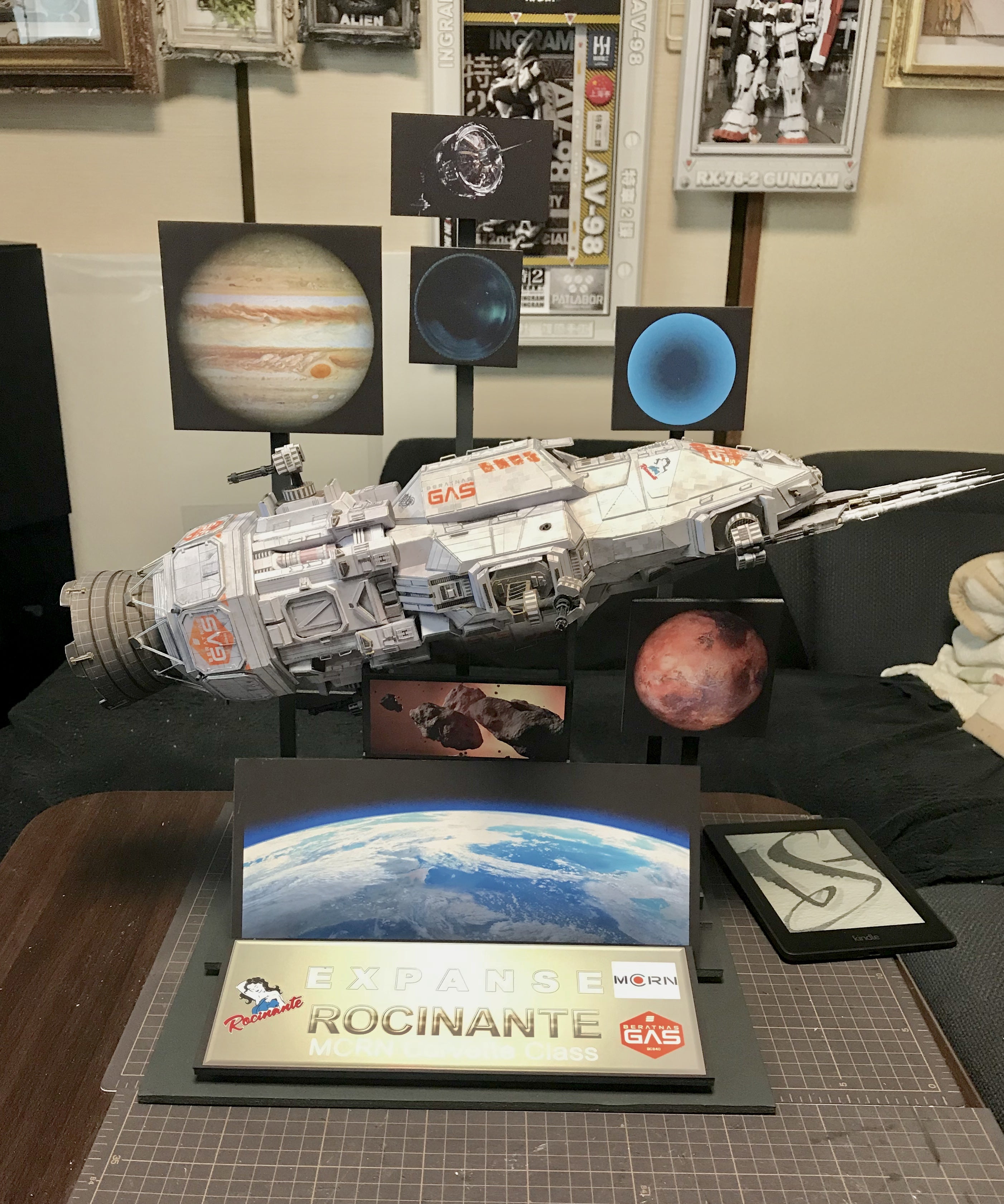 ザ エクスパンスのロシナンテ号 | aboaboのペーパークラフト奮闘記