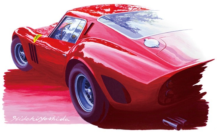 自動車画家 吉田秀樹 個展「Reflection（リフレクション）」 | W124