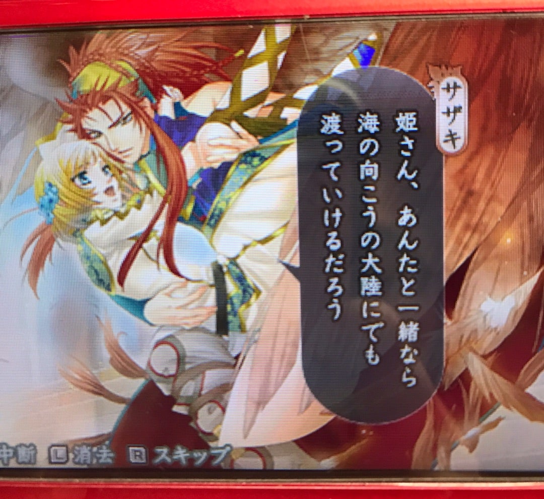 遙かなる時空の中で4 那岐 風早 布ポスター 遙かなる時空