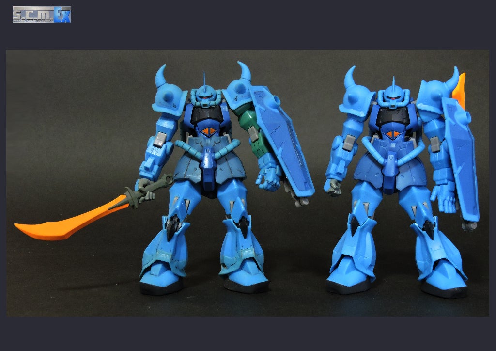 機動戦士ガンダム S.C.M EXスペシャルクリエイティブモデル グフ＆ジム