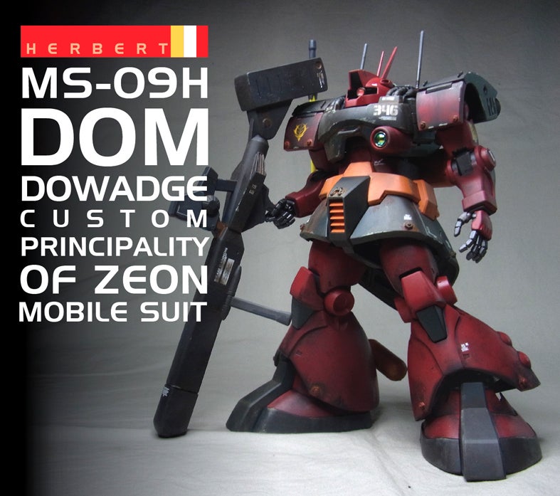 MG 1/100 MS-09H MSV ドム ドワッジ (機動戦士ガンダムZZ) | エリア0083