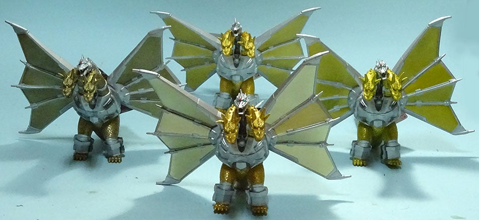 メカキングギドラ ソフビ フォーエバー版 ゴジラ ゴジラ メカ