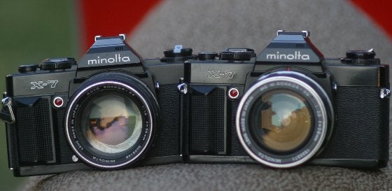 minolta X-7 | がらくたカメラで遊ぼ