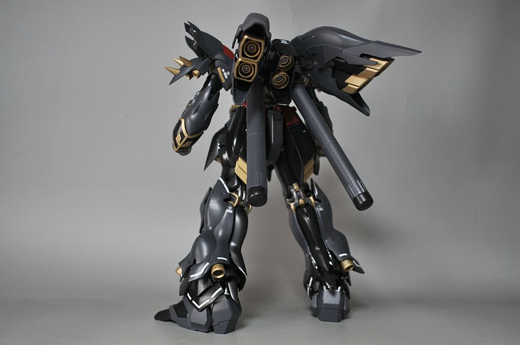 MG シナンジュ 塗装済み 完成品 黒 騎士 ブラック ガンプラ MG