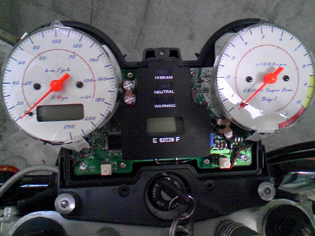 CB1300SF SC40 ELメーター 完成！ | sc40 どうしていこう？