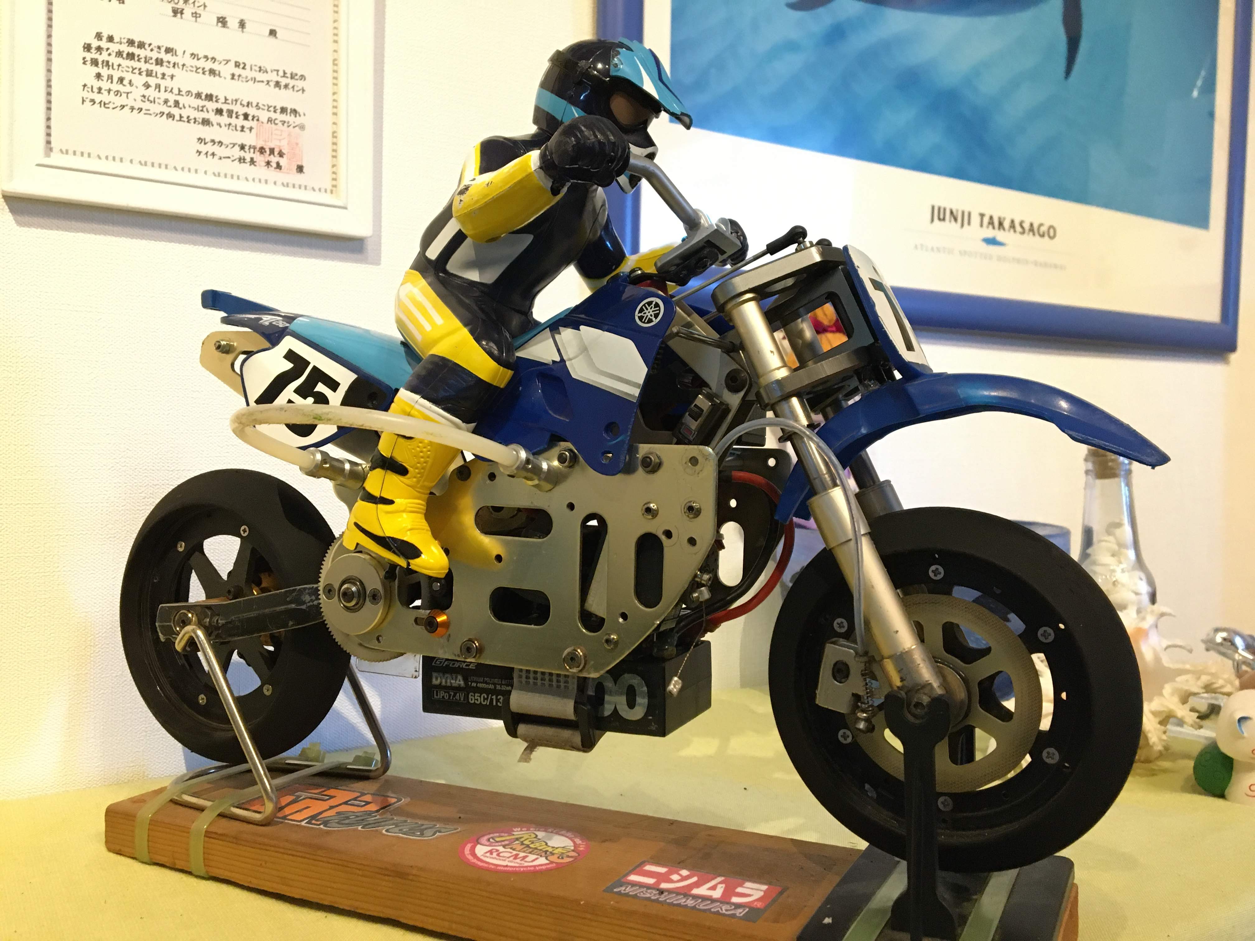 サンダータイガー バイク ラジコン rc fm1e 1/5 オンライン