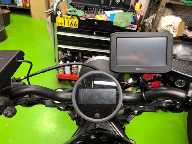 3/4 バイクナビ「ZUMO396/ガーミン」、取付♪♪ | バイクが好きだ