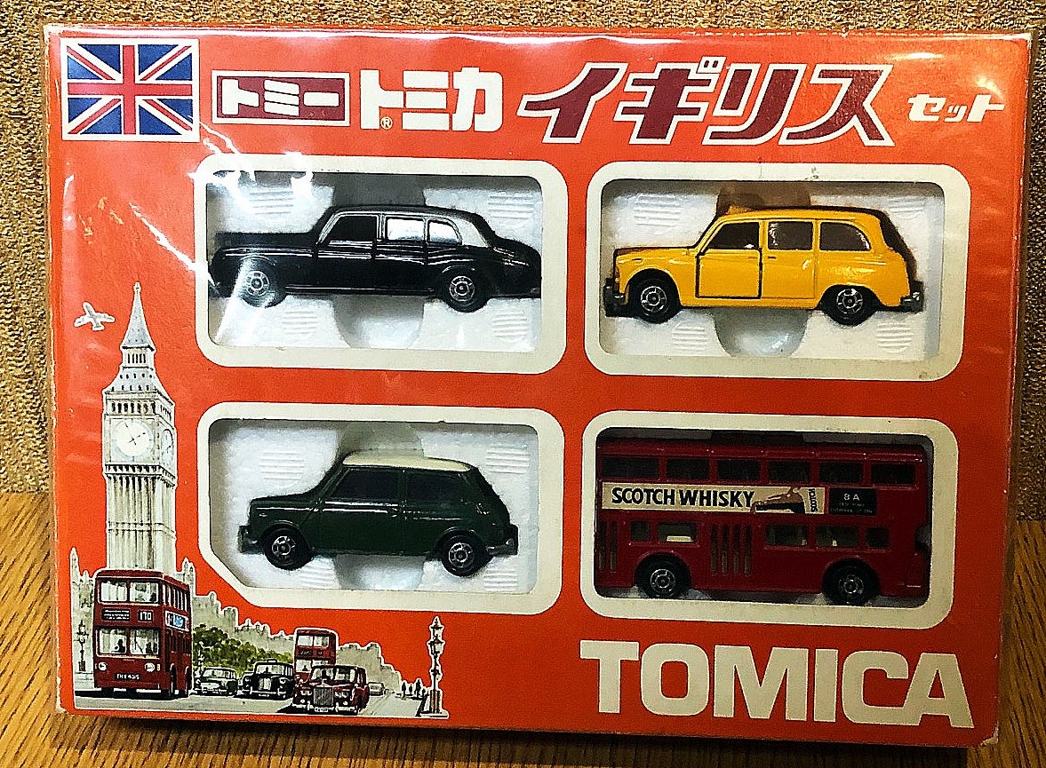 日本製 トミカ ギフトセット レジャービークルセット トミカの遊び心