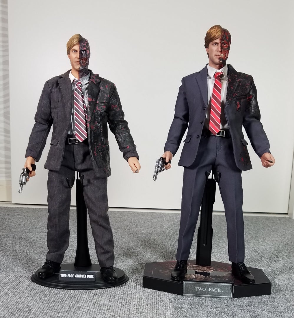 ホットトイズ 「ダークナイト」トゥー・フェイス 2.0版 レビュー