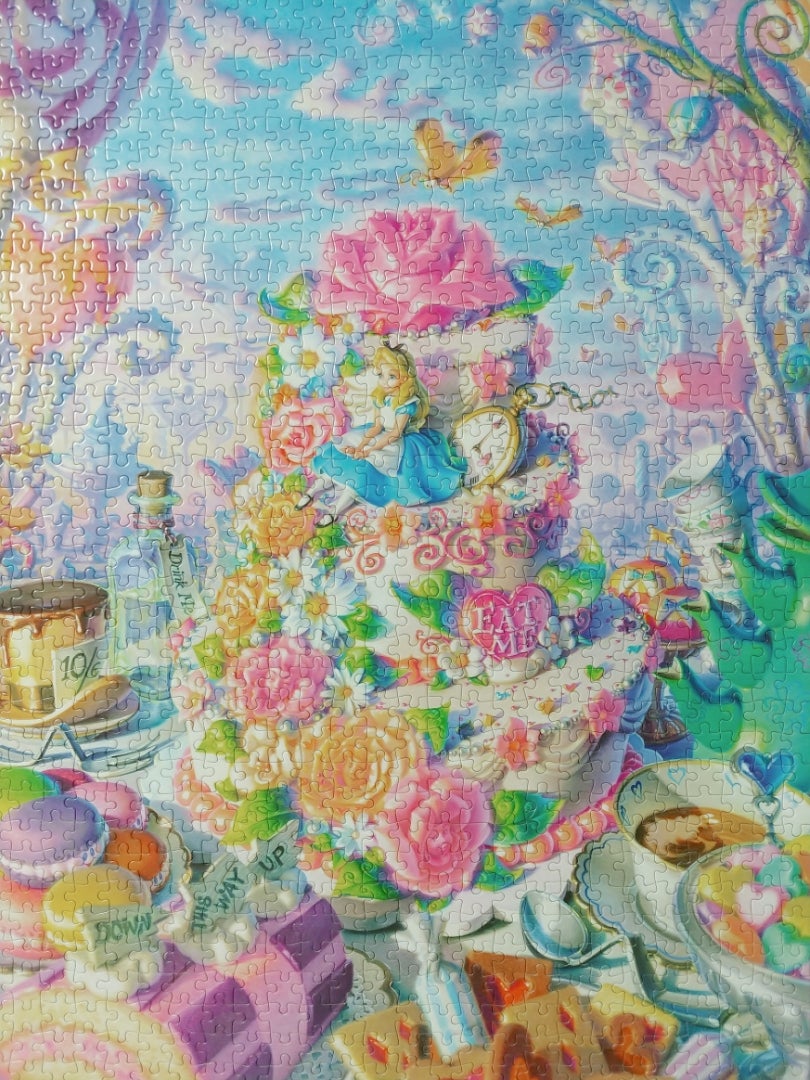 アリスインスイーツランド パズル 額付き 1000ピース 額付き