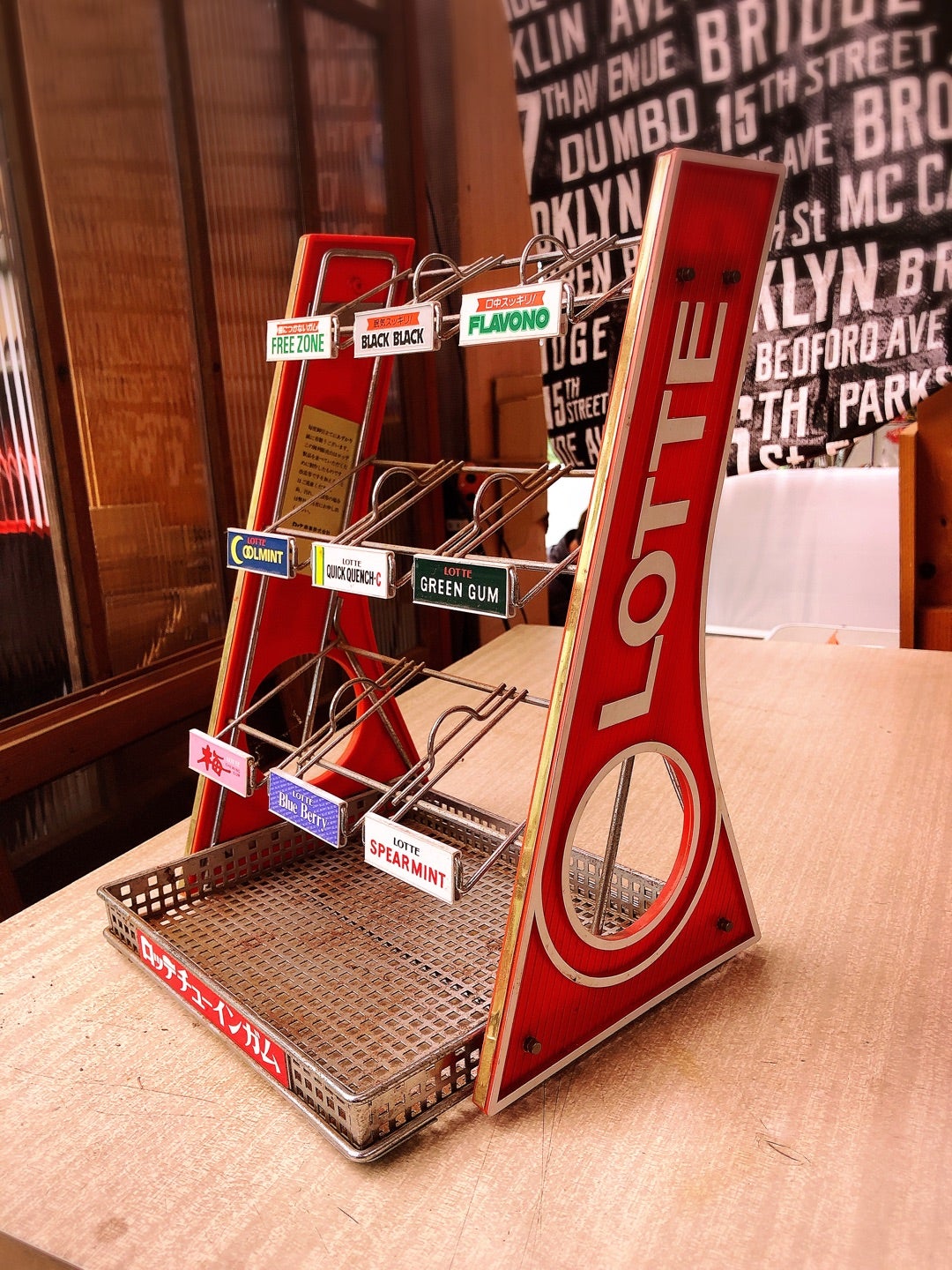 ロッテ 店舗什器 陳列棚 レトロ 【公式通販】