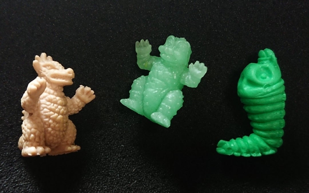 wt 怪獣消しゴム8／ポピー ゴジラ② | ミスターキトーのブログ