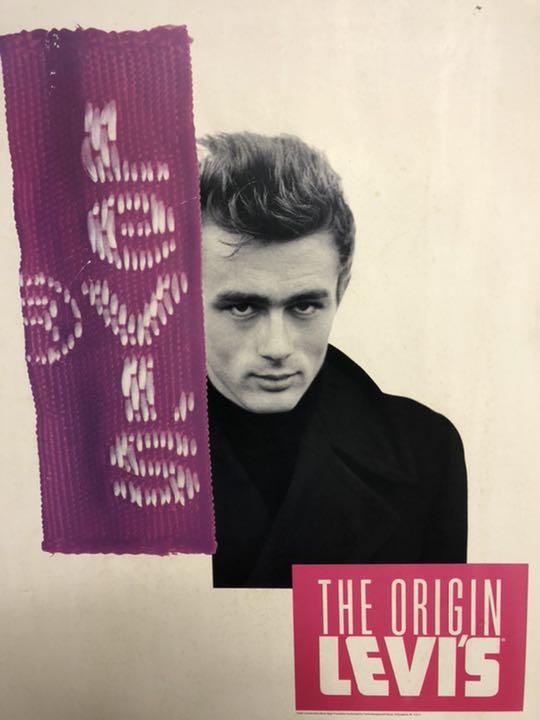 ジェームス・ディーン ポスター② ☆リーバイス・ジミー☆LEVI'S☆希少