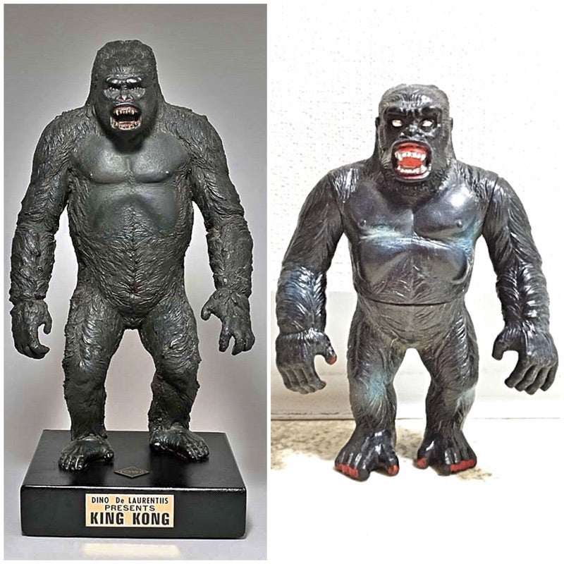 ブルマアクキングコングソフビタカラMEGO