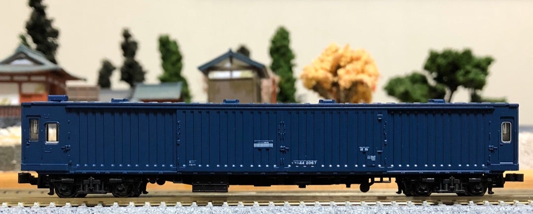 KATO 10-1590“郵便・荷物列車「東海道・山陽」後期編成 6両セット”入線