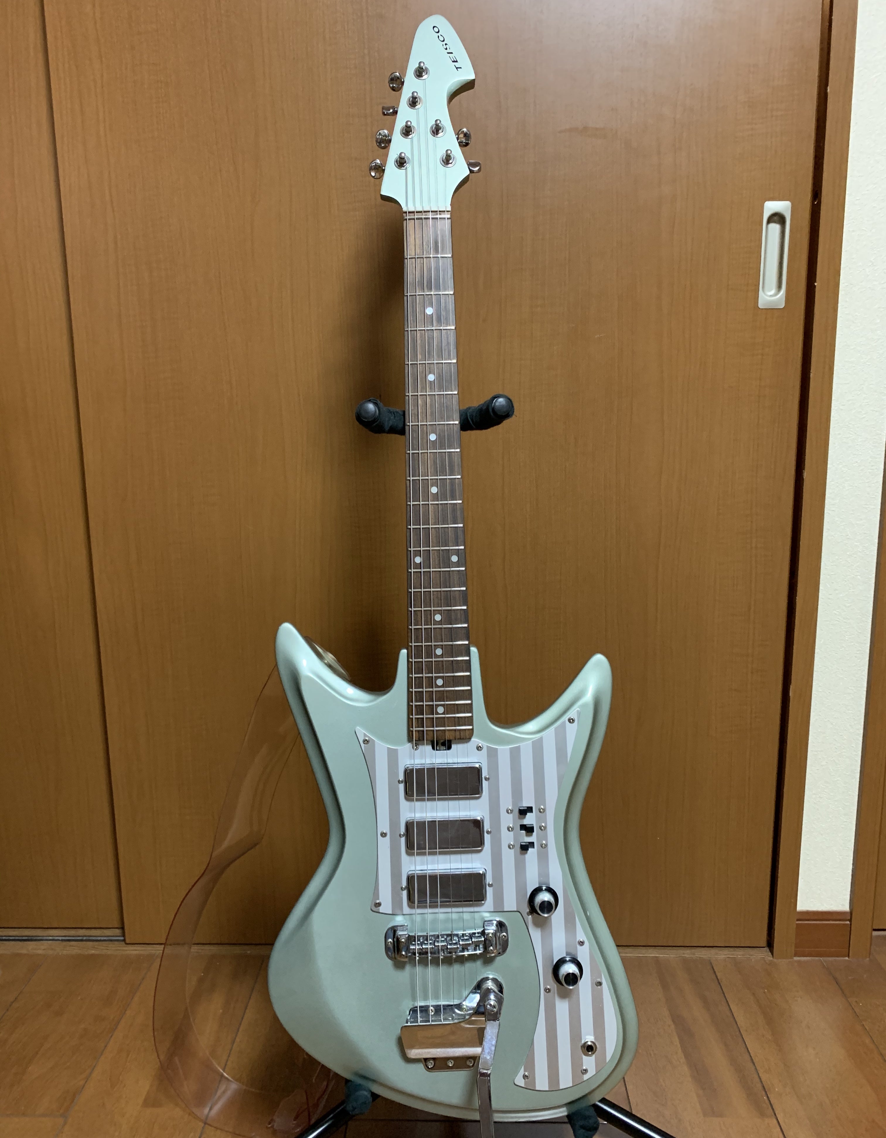 希少】Teisco テスコ k-56 ビザールギター エレキギター 希少】Teisco