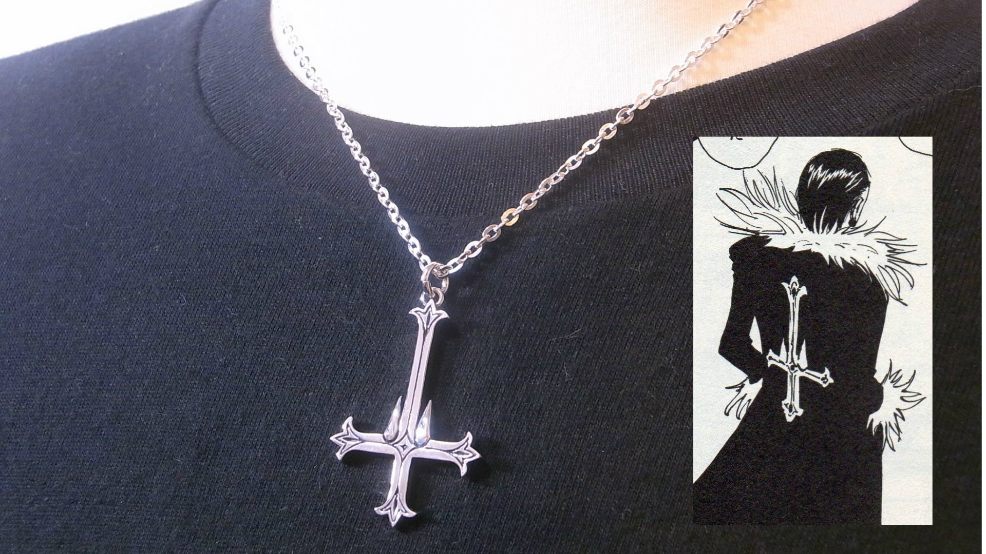 クロロのモチーフネックレス HUNTER×HUNTER 冨樫義博展 puzzle 冨樫展