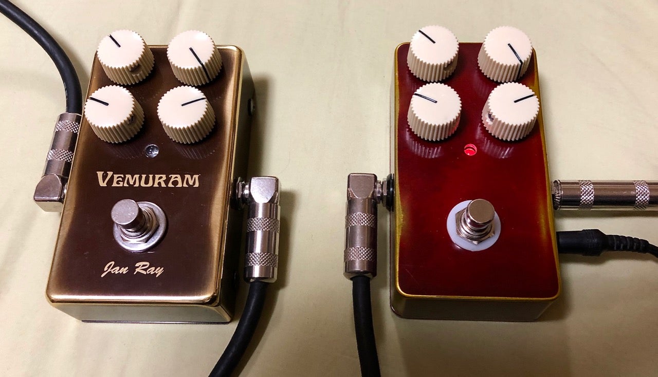 Jan Ray クローンペダル Mod ジャンレイ（キャンディーレッド