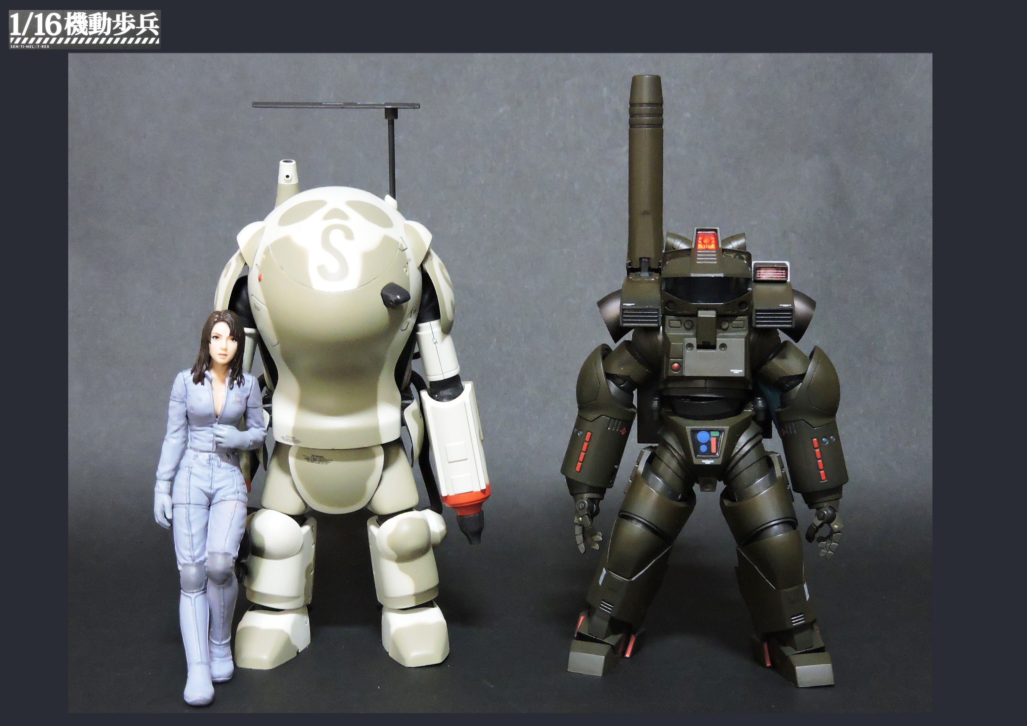 千値練×T-REX 1/16機動歩兵 その1 | ボトムズの日々