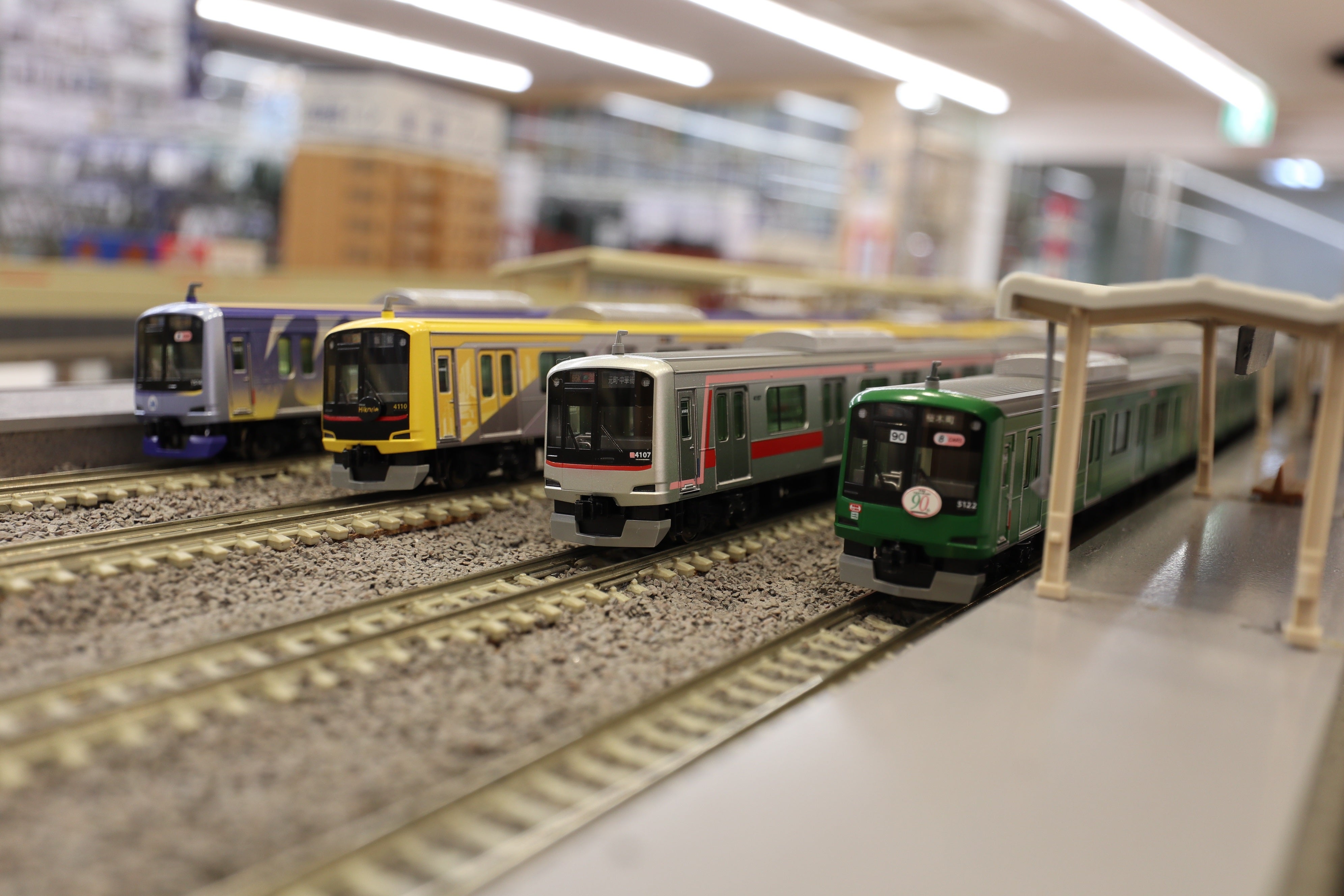 東急田園都市線 用賀〜二子玉川 モジュールレイアウト Nゲージ