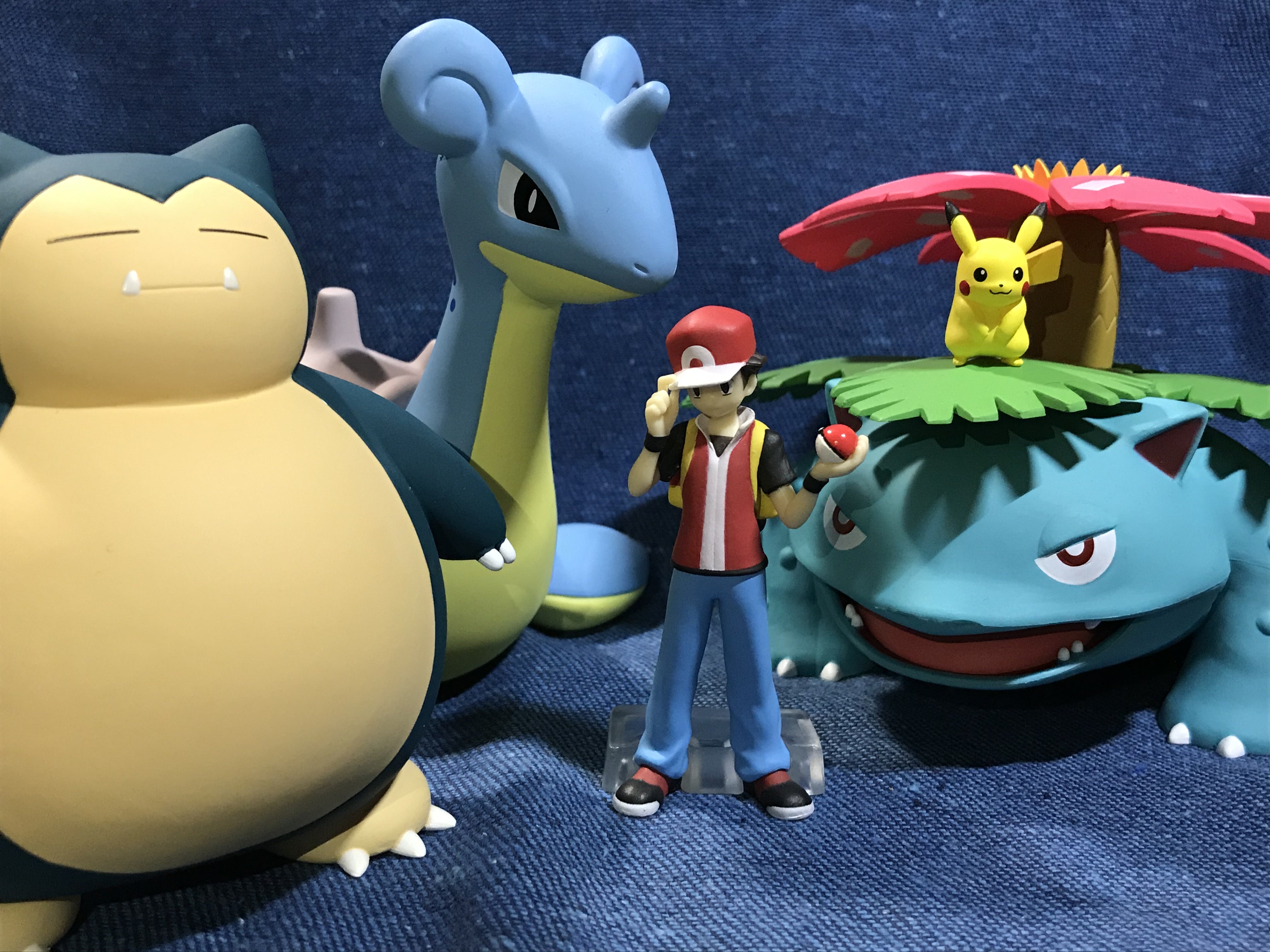 ポケモンスケールワールド カントー地方 レッド＆カビゴン＆ポケモンの