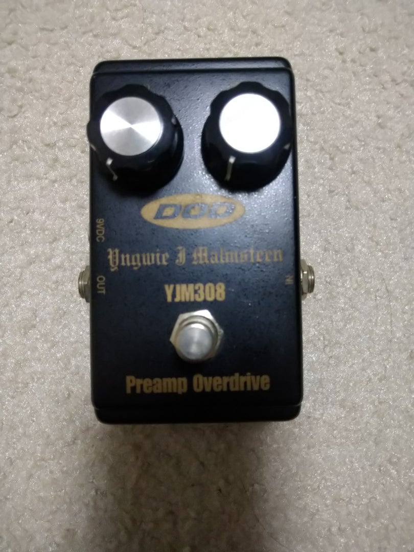 DOD YJM308 プリアンプオーバードライブ エフェクター イングウェイ