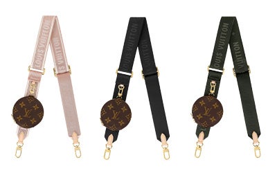 ルイヴィトン ショルダーストラップ ショルダーストラップ レザー ヌメ
