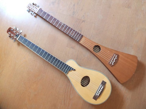 キャンプで道具・・・MARTIN Backpackerという旅ギター | コース料理の