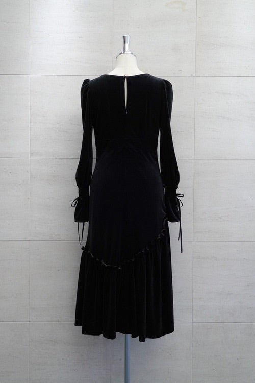 Lux Velour Lace Midi Dress | ♡herliptoこれくしょん♡