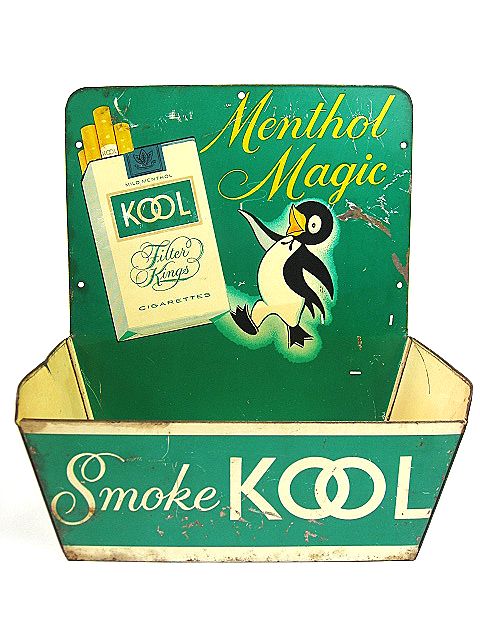 希少・ヴィンテージ】 Kool タバコディスプレイ ペンギンデザイン