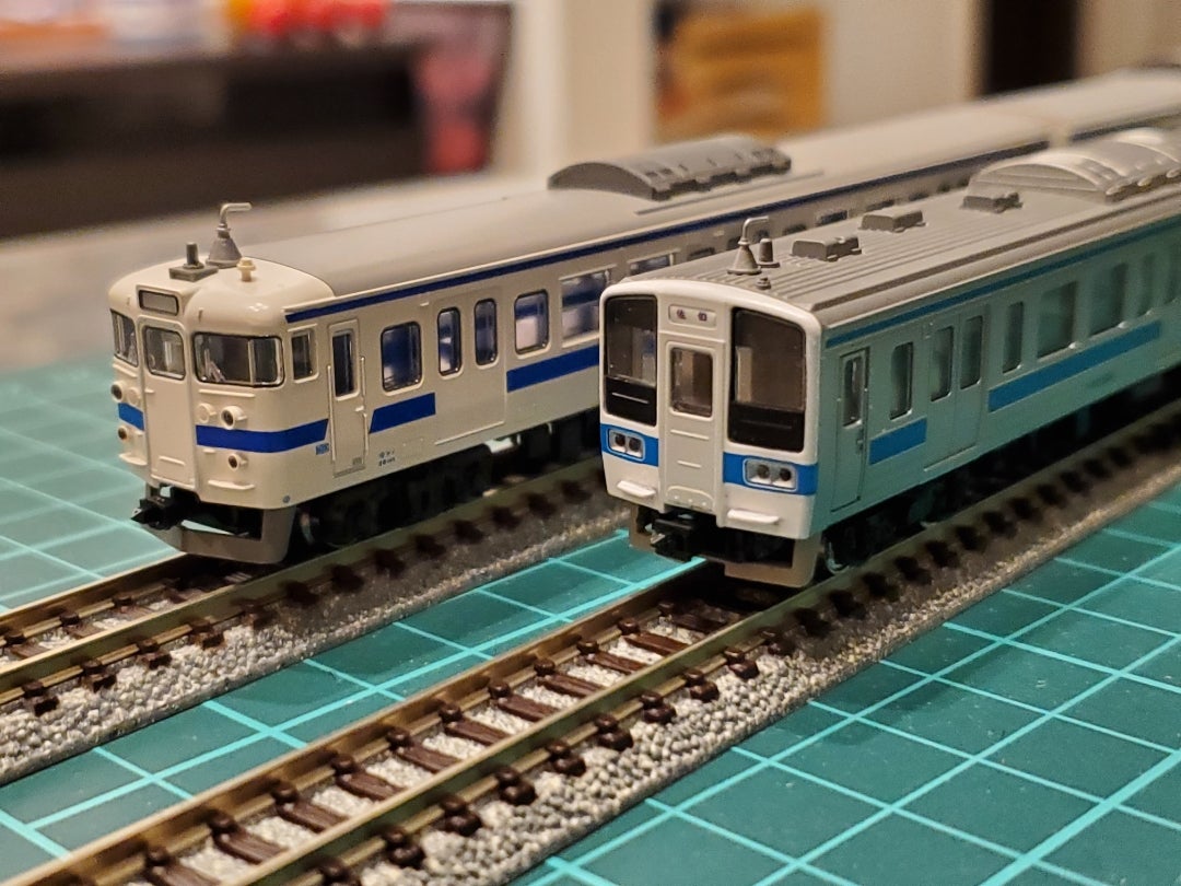 KATO 415系100番台 九州色 基本+増結 8両セット 試走のみ KATO 415系