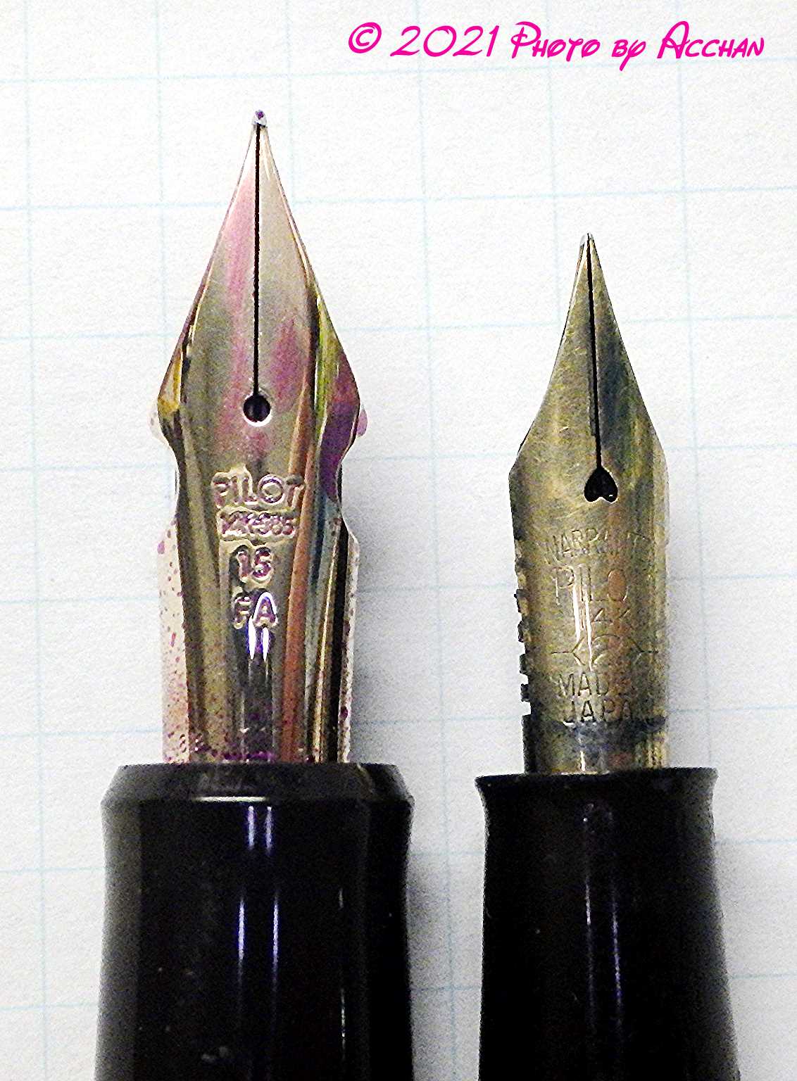 PILOT 53R 黒軸 14K ダメな軸同士でニコイチして完成♪ | 萬屋