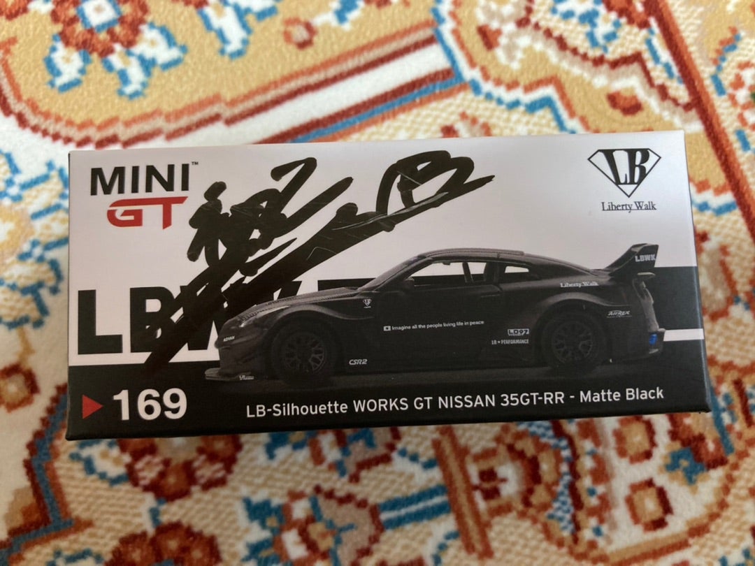 東京オートサロン2026 リバティウォーク mini gt 加藤渉 直筆サイン入