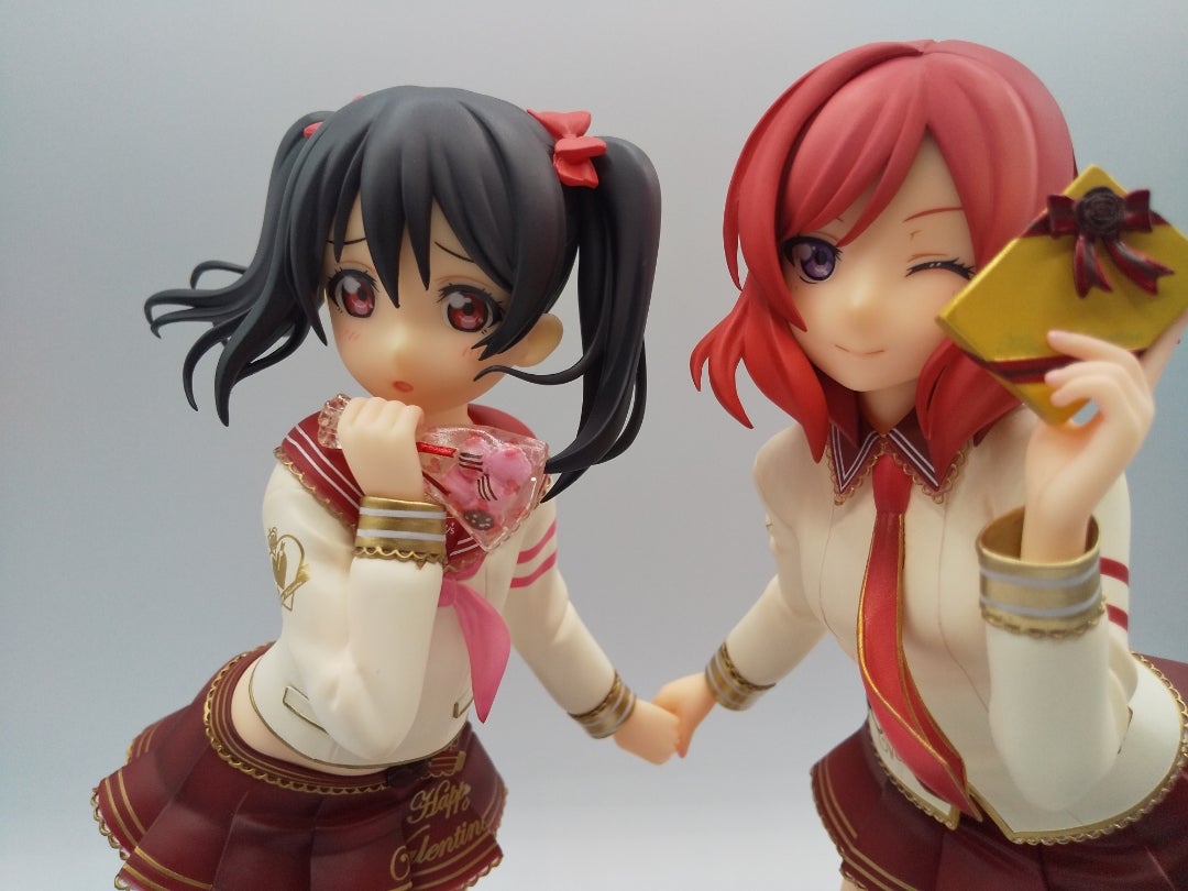 ラブライブ！矢澤にこ＆西木野真姫 バレンタイン編 1/7スケール 薄紙