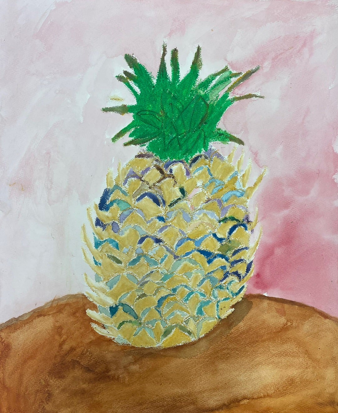 2時間で描く「パイナップル」 | アトリエニケのブログ