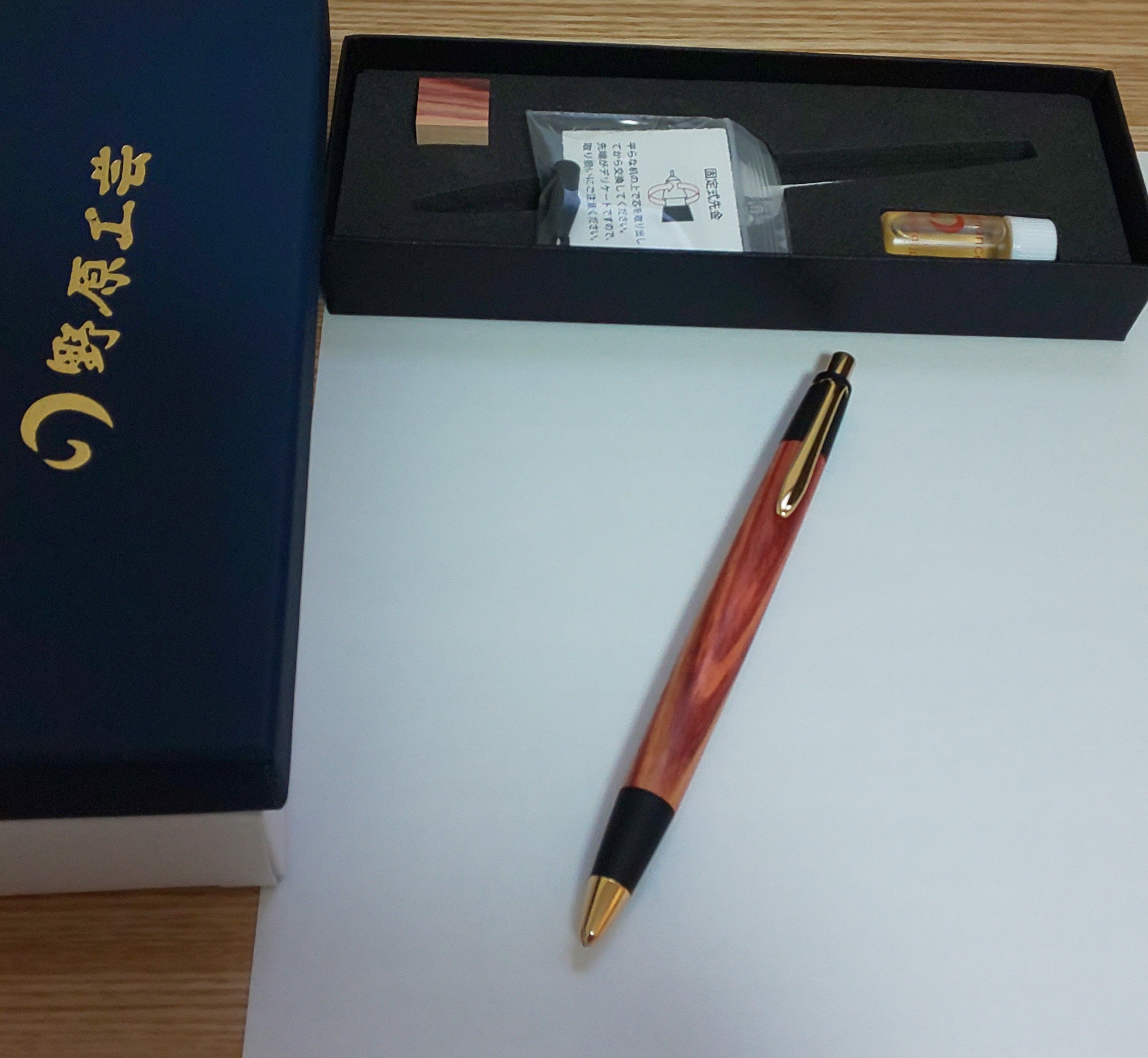 野原工芸 チューリップウッドシャープペン | らくださん