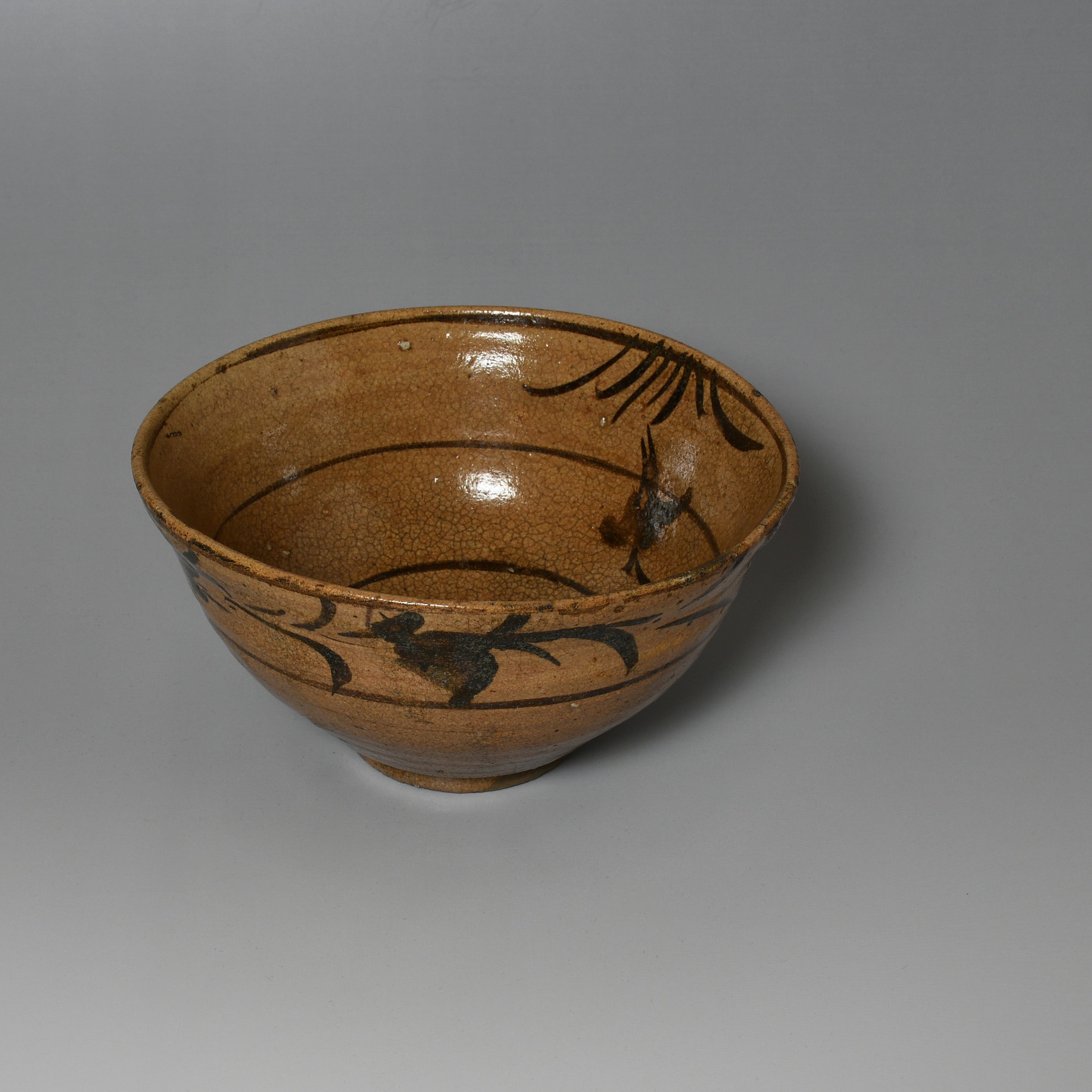 絵瀬戸茶碗「軒の花」 | 古美術花地蔵日記 / アート・骨董品