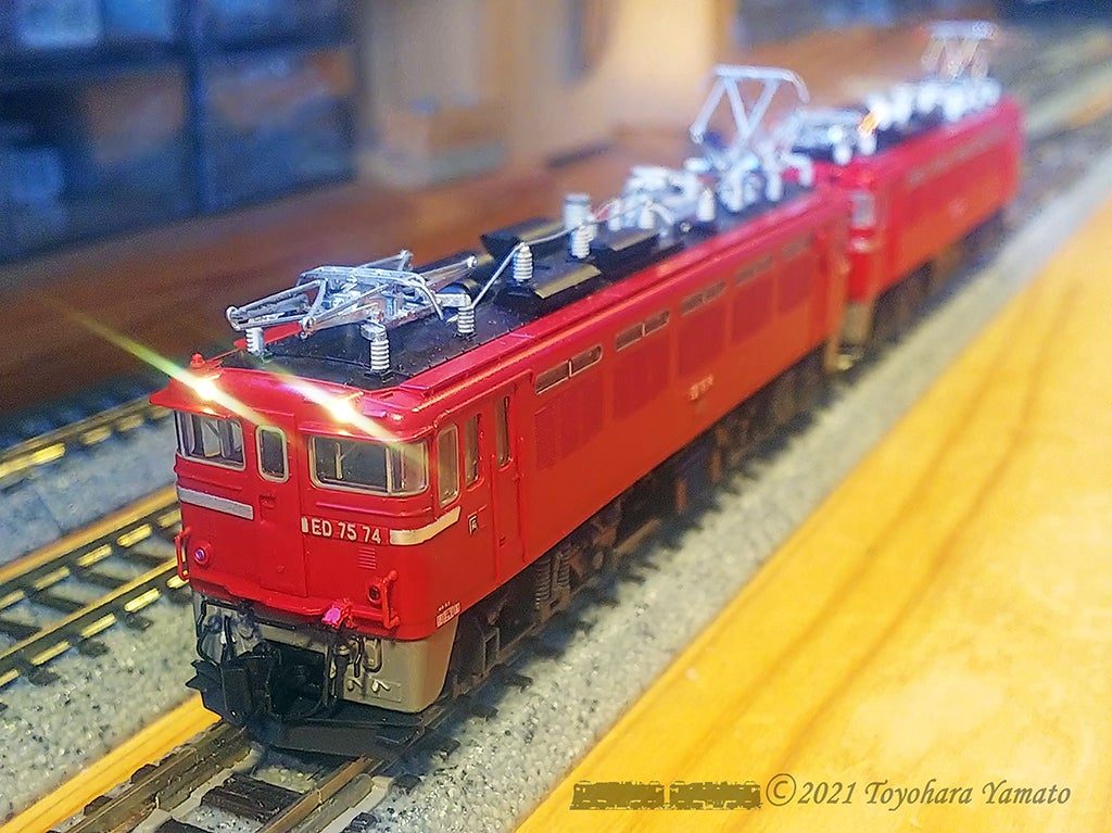 KATO HO 20系＆TOMIX ED75 あけぼの仕様 KATO HO 20系＆TOMIX ED75